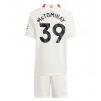 Manchester United Scott McTominay #39 Tretí Detský futbalový dres 2023-24 Krátky Rukáv (+ trenírky)